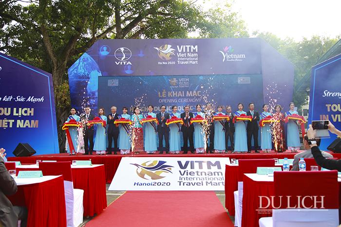 Lễ cắt băng khai mạc VITM 2020