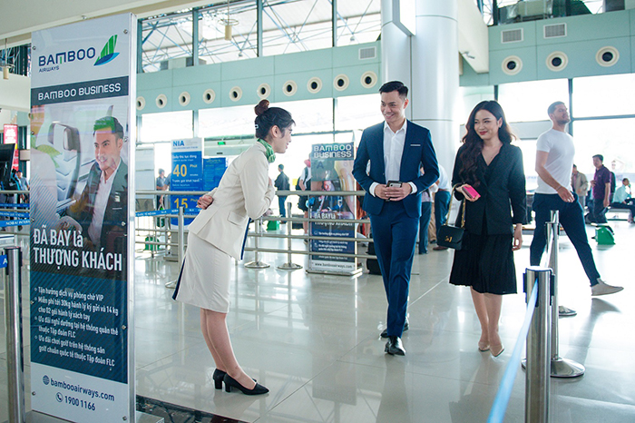 Khách hàng mua vé Phổ thông đường bay Côn Đảo vào ngày 24/10 tại FLC Hạ Long sẽ được tặng dịch vụ check-in ưu tiên