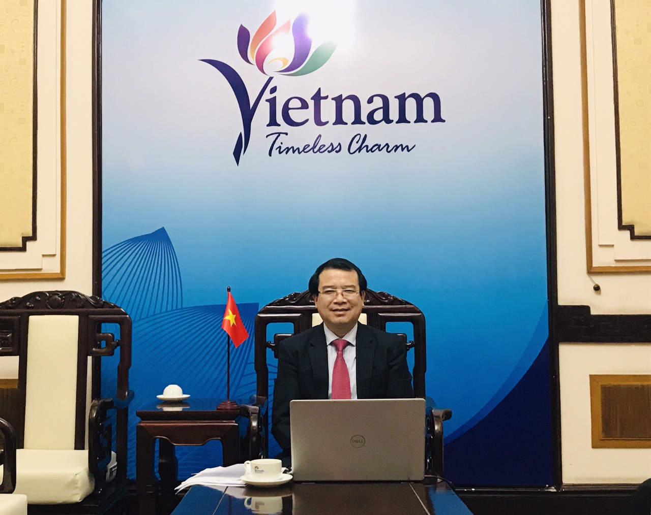 Phó Tổng cục trưởng TCDL Hà Văn Siêu tham dự và phát biểu tại Phiên họp trực tuyến liên Ủy ban CAP-CSA lần thứ 32