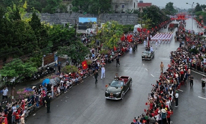 Chương trình diễu binh tại Lễ kỷ niệm 70 năm Chiến thắng Điện Biên Phủ