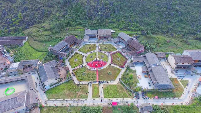  Làng Văn hóa du lịch cộng đồng dân tộc Mông thôn Pả Vi Hạ, xã Pả Vi, huyện Mèo Vạc hấp dẫn du khách.