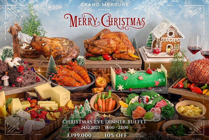 Buffet New Year tại Grand Mercure Danang