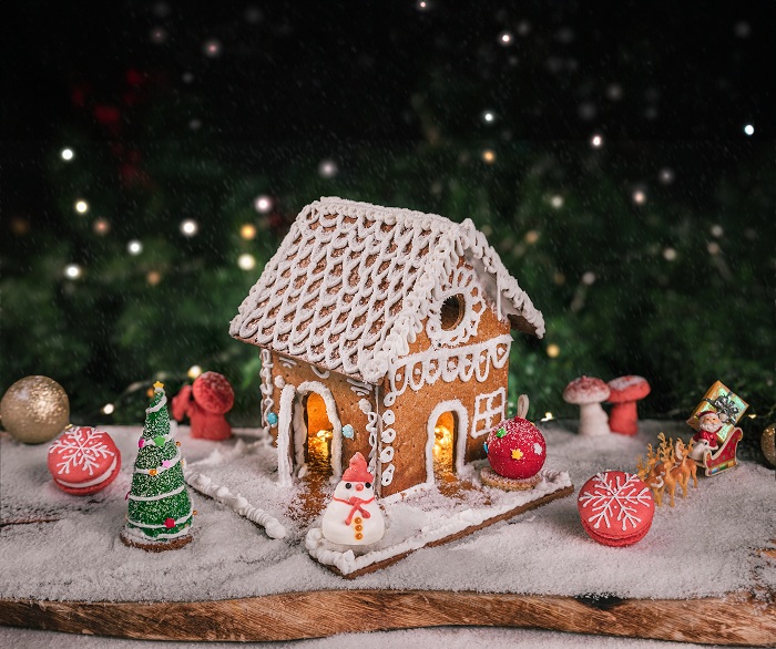 Ngôi nhà bánh gừng và các món quà giáng sinh